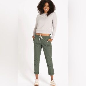 Vuori Women’s Ripstop Pants Army S NWT